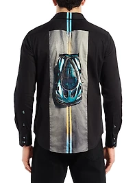 Ride The Line Button-Front Shirt