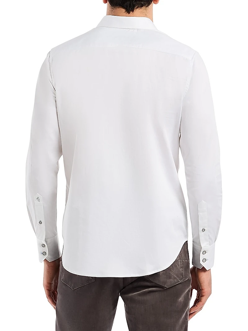 Maelstorm Embroidered Button-Front Shirt