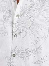 Maelstorm Embroidered Button-Front Shirt