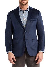 Ramon Crosshatch Woven Sport Coat