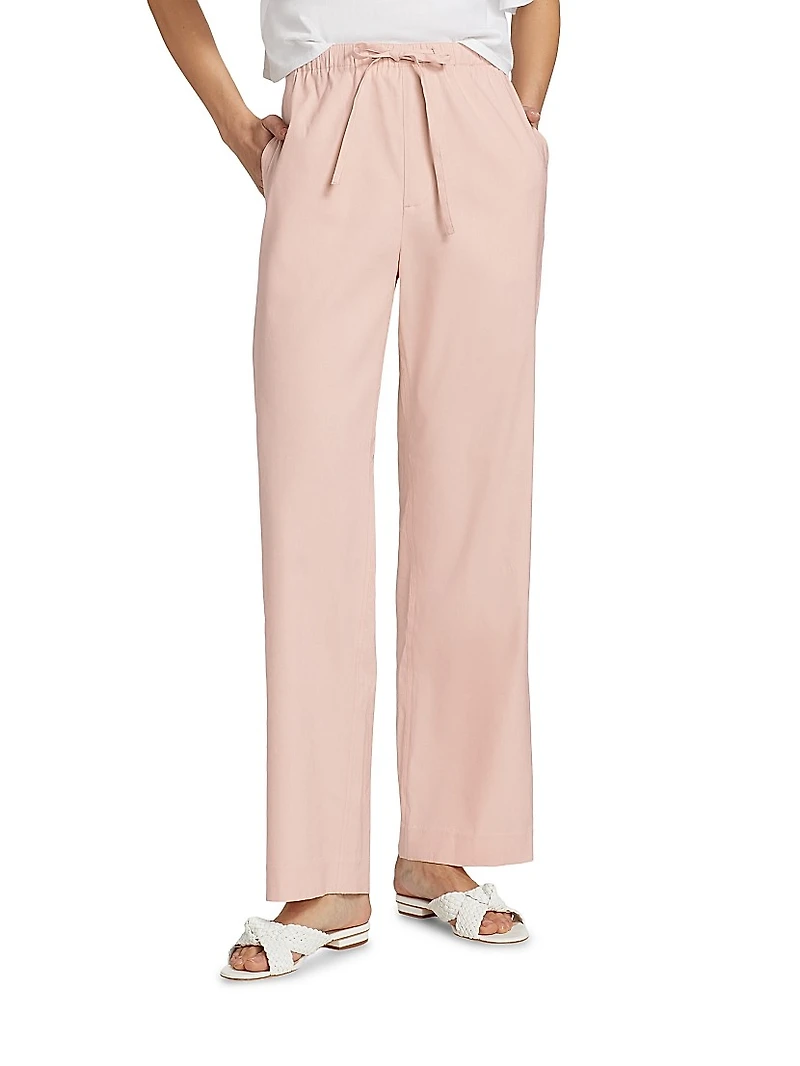 Logan Linen-Blend Beach Pants