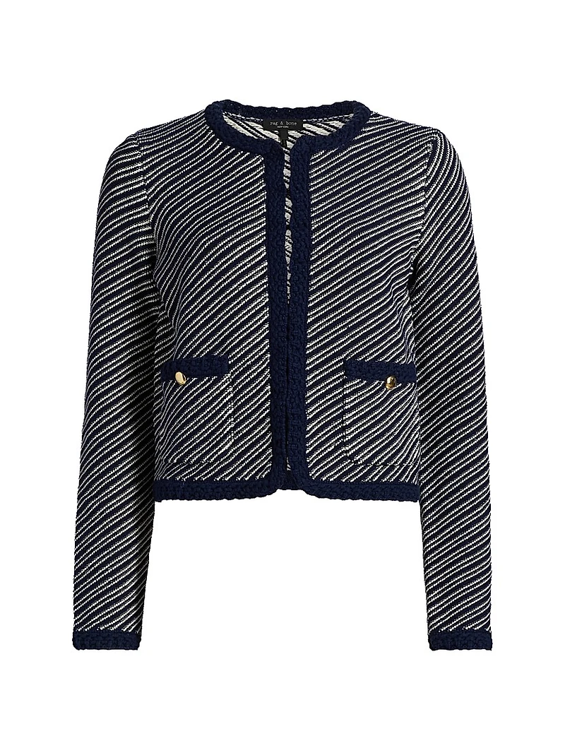 Claire Striped Cardigan