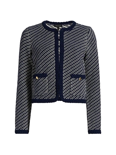 Claire Striped Cardigan