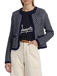 Claire Striped Cardigan