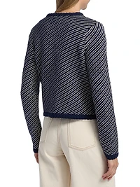 Claire Striped Cardigan