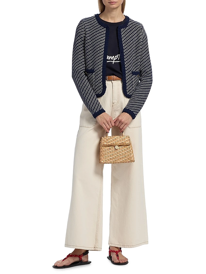 Claire Striped Cardigan