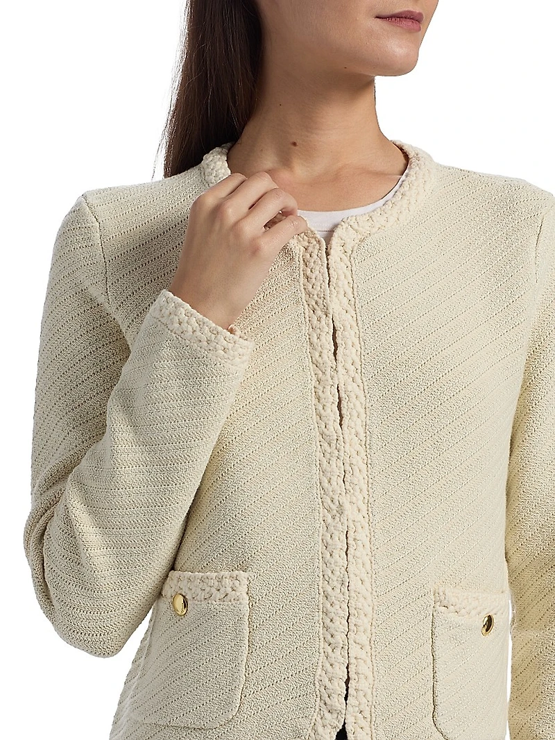 Claire Striped Cardigan