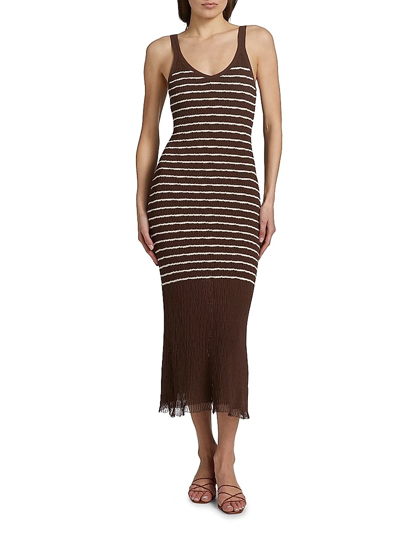 Chiara Stripe Tank Dress