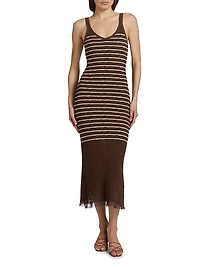 Chiara Stripe Tank Dress