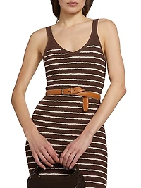 Chiara Stripe Tank Dress