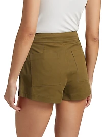 Leon Lace-Up Relaxed Shorts