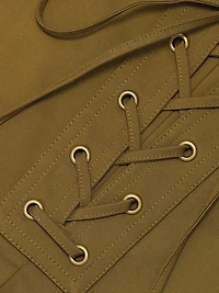 Leon Lace-Up Relaxed Shorts