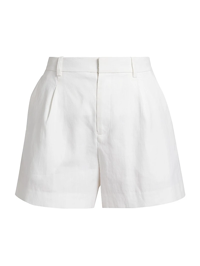 Charles Linen-Cotton Shorts