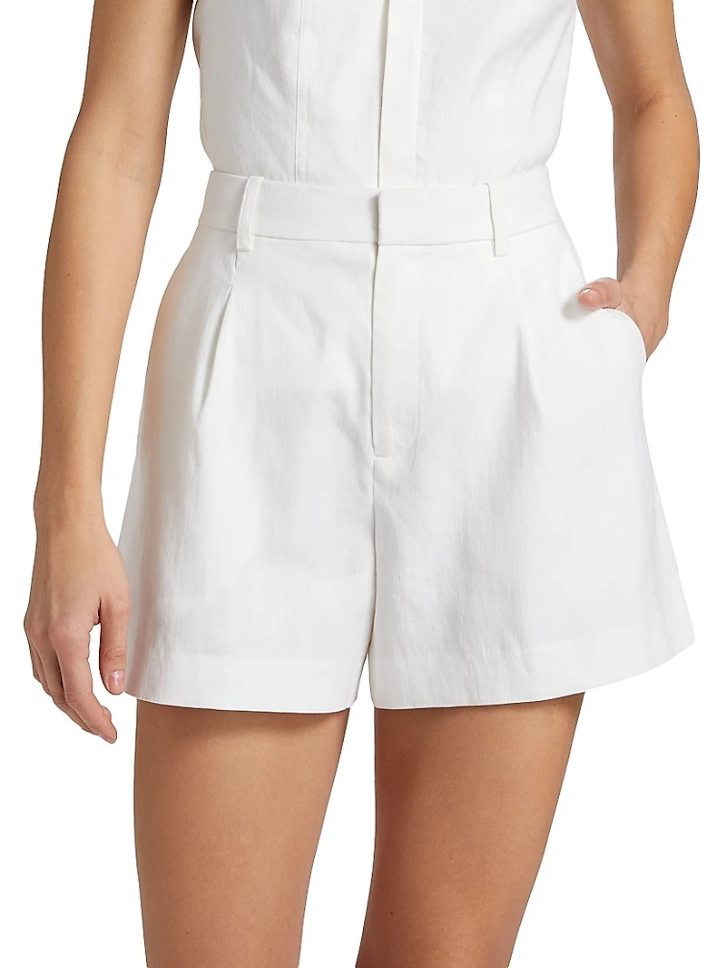 Charles Linen-Cotton Shorts