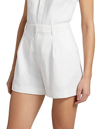Charles Linen-Cotton Shorts