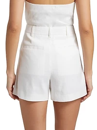Charles Linen-Cotton Shorts