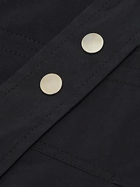 Nat Halterneck Stretch Cotton Minidress