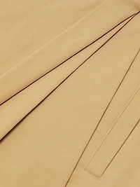 Brody Pleated Stretch Cotton Shorts