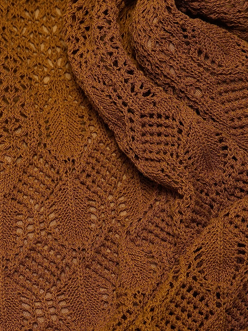 Mimi Cotton-Blend Knit Minidress