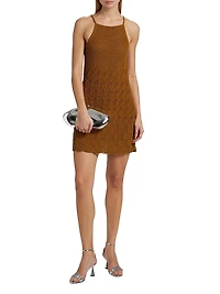 Mimi Cotton-Blend Knit Minidress
