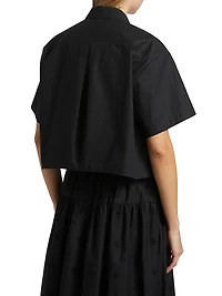 Jade Eyelet Cotton Top