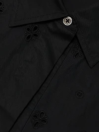 Jade Eyelet Cotton Top