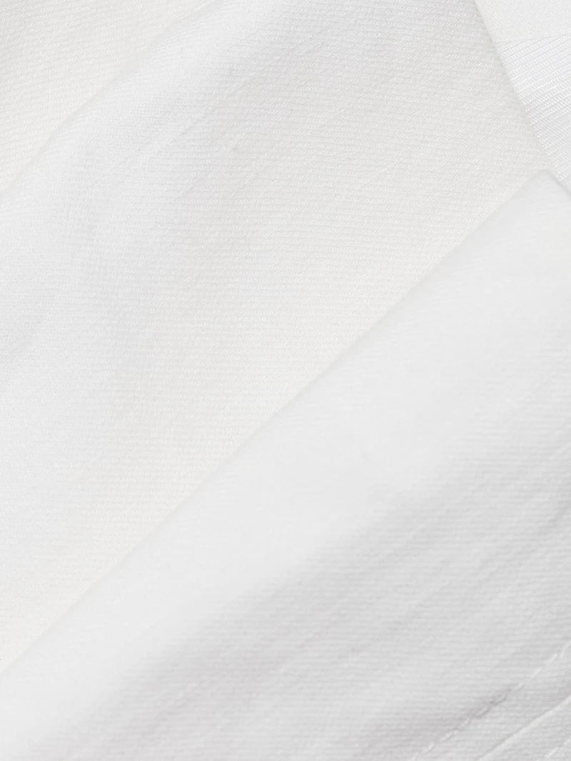 Cora Linen-Stretch Cotton Top