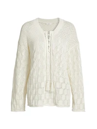 Keri Tieneck Knit Sweater