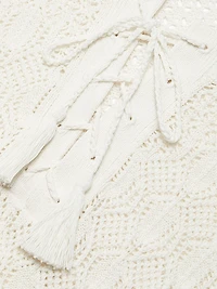 Keri Tieneck Knit Sweater