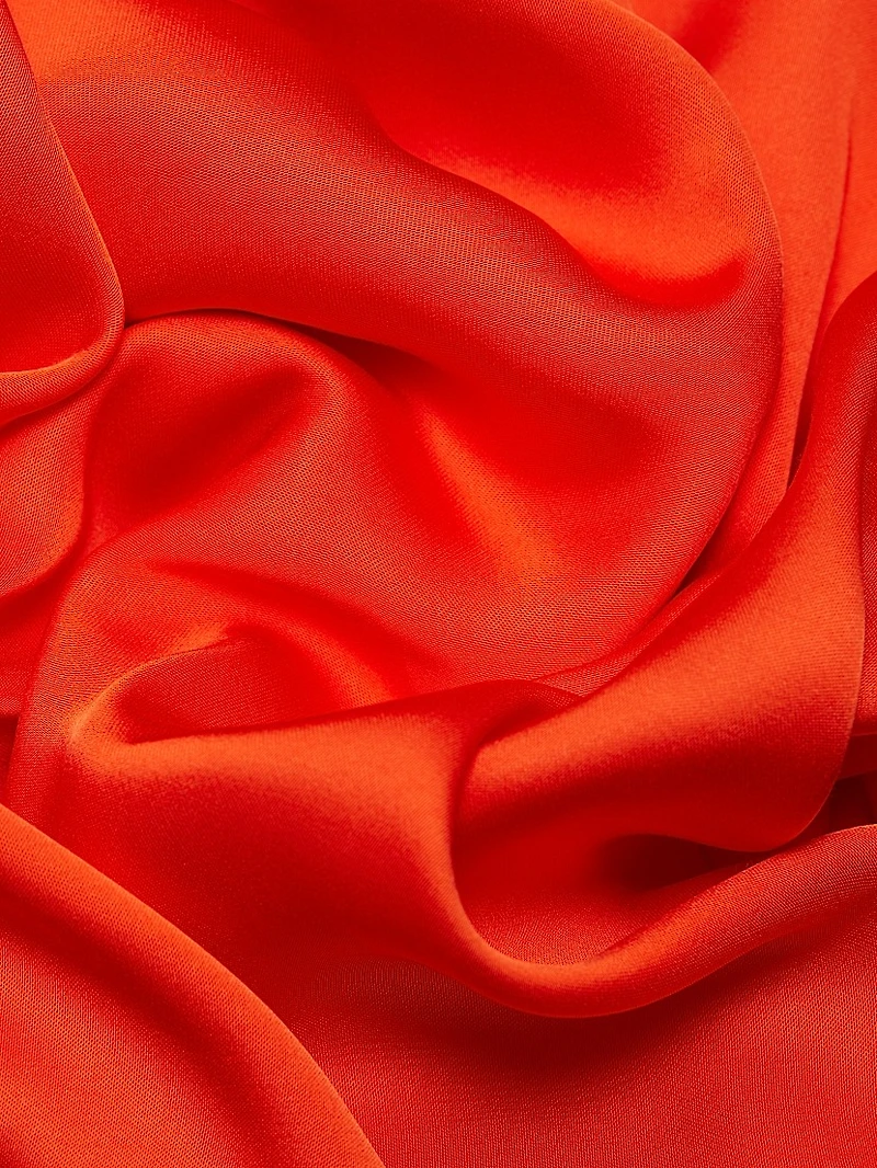 Dara Draped Midi-Dress