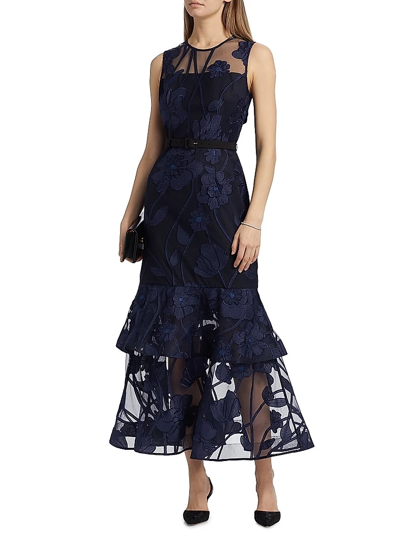 Isabella Embroidered Dress