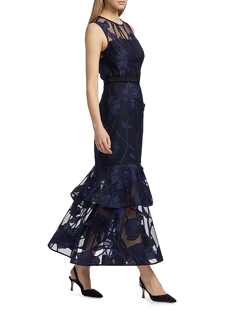 Isabella Embroidered Dress