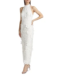 Sofia 3D Floral Lace Dress