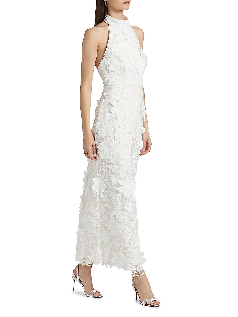 Sofia 3D Floral Lace Dress