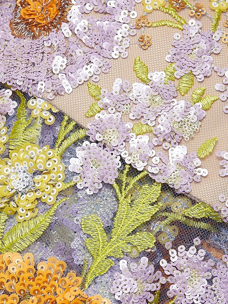 Anna Floral Embellished Gown