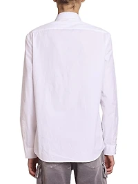 Emblem Cotton Shirt
