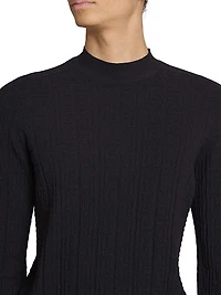 Monogram Knit Sweater