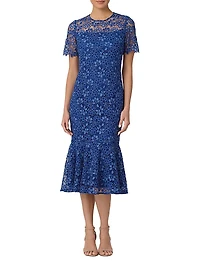 Poppi Lace Midi-Dress
