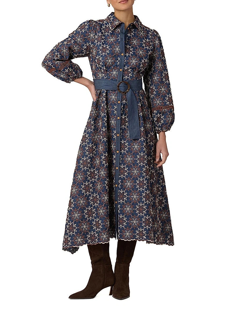 Shania Midi-Shirtdress