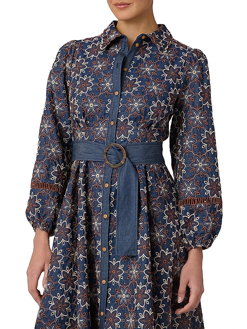 Shania Midi-Shirtdress