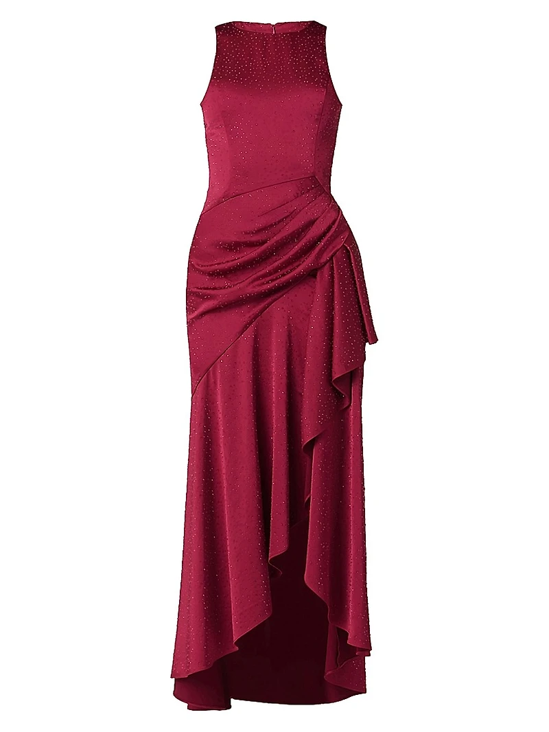 Verena Draped Midi-Dress