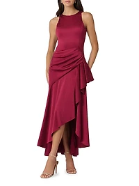 Verena Draped Midi-Dress