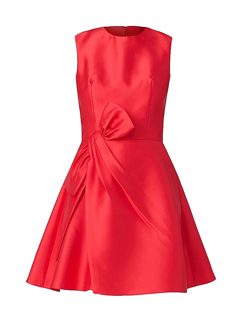 Chrystie Satin Minidress