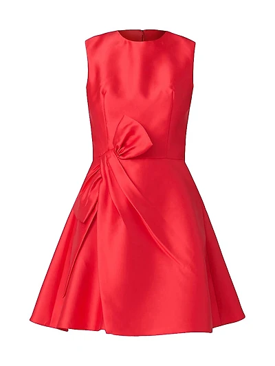Chrystie Satin Minidress
