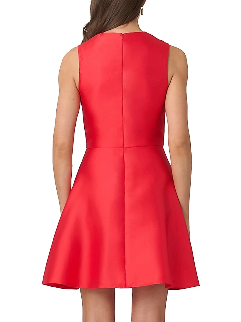 Chrystie Satin Minidress