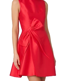 Chrystie Satin Minidress