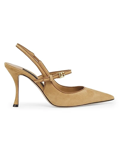 Italian Tailoring DG Suede Pumps