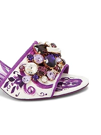 Maiolica Embellished Sandals