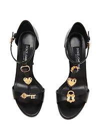 Like A Virgin Leather d'Orsay Sandals