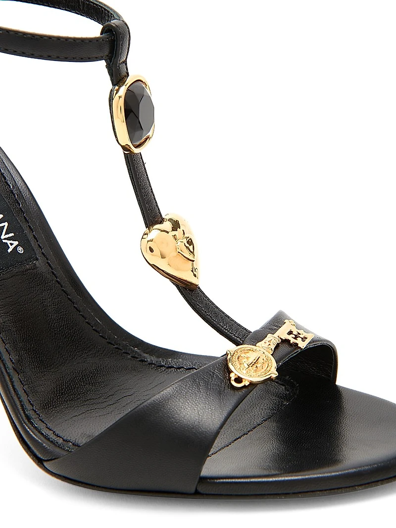 Like A Virgin Leather d'Orsay Sandals